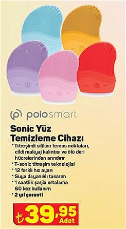 Polosmart Sonic Yüz Temizleme Cihazı image