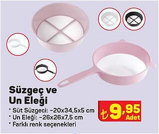 Süzgeç ve Un Eleği image