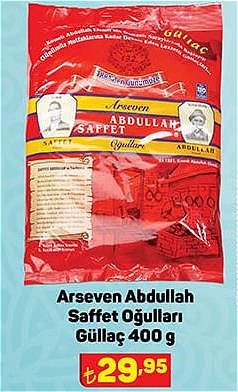 Arseven Abdullah Saffet Oğulları Güllaç 400 g image