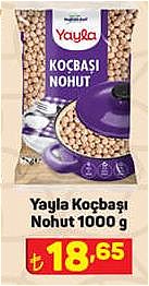 Yayla Koçbaşı Nohut 1000 g image