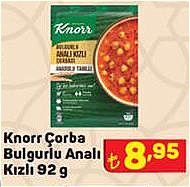 Knorr Çorba Bulgurlu Analı Kızlı 92 g image