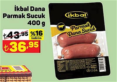 İkbal Dana Parmak Sucuk 400 g image