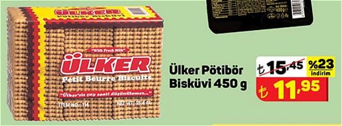 Ülker Pötibör Bisküvi 450 g image