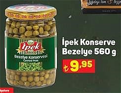 İpek Konserve Bezelye 560 g image