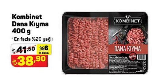 Kombinet Dana Kıyma 400 g image