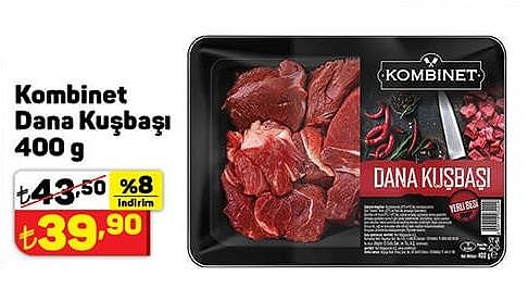 Kombinet Dana Kuşbaşı 400 g image