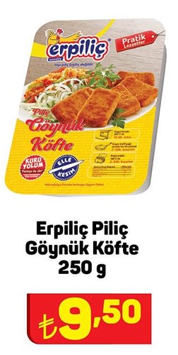 Erpiliç Piliç Göynük Köfte 250 g image