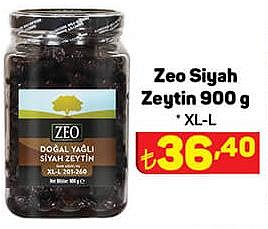 Zeo Siyah Zeytin 900 g XL-L image