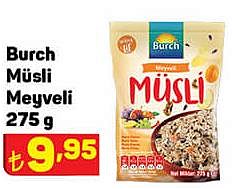 Burch Müsli Meyveli 275 g image