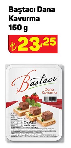 Baştacı Dana Kavurma 150 g image