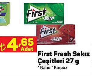 First Fresh Sakız Çeşitleri 27 g image