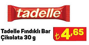 Tadelle Fındıklı Bar Çikolata 30 g image