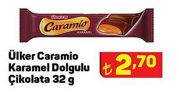 Ülker Caramio Karamel Dolgulu Çikolata 32 g image