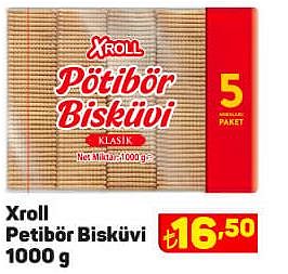 Xroll Petibör Bisküvi 1000 g image