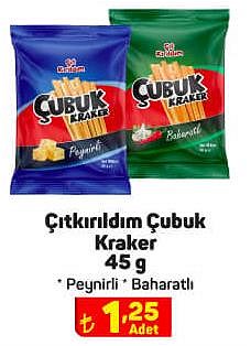 Çıtkırıldım Çubuk Kraker 45 g Çeşitleri image