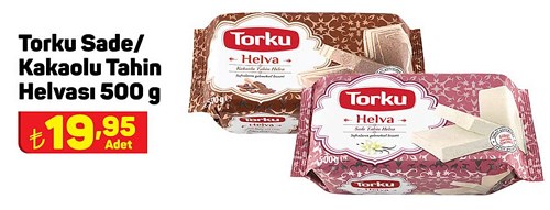 Torku Sade/Kakaolu Tahin Helvası 500 g image