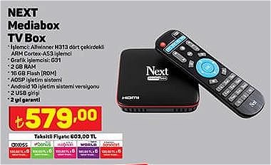 Next Mediabox TV Box image