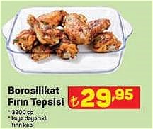 Borosilikat Fırın Tepsisi 3200 cc image