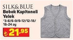 Silk&Blue Bebek Kapitoneli Yelek image