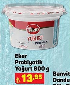 Eker Probiyotik Yoğurt 900 g image