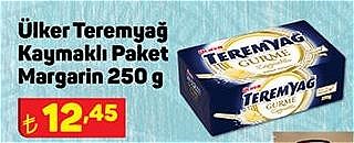 Ülker Teremyağ Kaymaklı Paket Margarin 250 g image