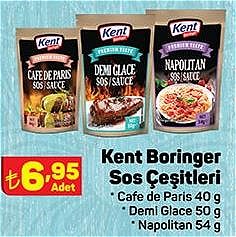 Kent Boringer Sos Çeşitleri 40 g/50 g/54 g image