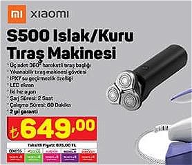 Xiaomi S500 Islak/Kuru Tıraş Makinesi image