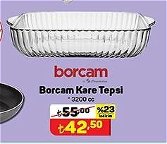 Paşabahçe Borcam Kare Tepsi 3200 cc image