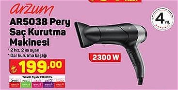 Arzum AR5038 Pery Saç Kurutma Makinesi image