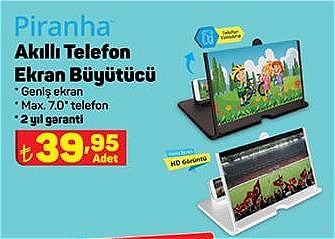 Piranha Akıllı Telefon Ekran Büyütücü image