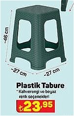 Plastik Tabure image