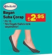 Doremi Bayan Suba Çorap image