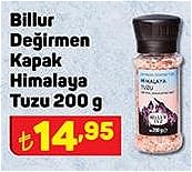 Billur Değirmen Kapak Himalaya Tuzu 200 g image