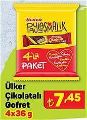 Ülker Çikolatalı Gofret 4x36 g image