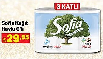 Sofia Kağıt Havlu 6'lı image