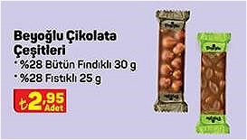 Beyoğlu Çikolata Çeşitleri 30 g / 25 g image