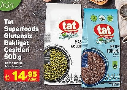 Tat Superfoods Glutensiz Bakliyat Çeşitleri 500 g image