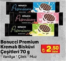 Bonucci Premium Kremalı Bisküvi Çeşitleri 70 g image