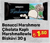 Bonucci Marshmore Çikolata Kaplı Marshmallowlu Bisküvi 30 g image