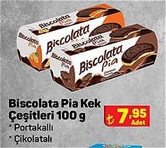 A101 Biscolata Pia Kek Çeşitleri 100 g