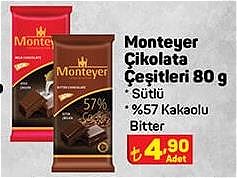 Monteyer Çikolata Çeşitleri 80 g image