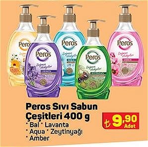 Peros Sıvı Sabun Çeşitleri 400 g image