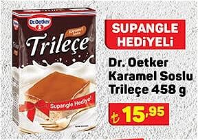 Dr.Oetker Karamel Soslu Triliçe 458 g+Supangle Hediye image