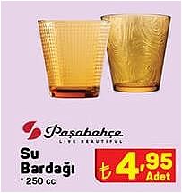 Paşabahçe Su Bardağı 250 cc image