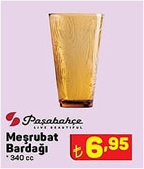 Paşabahçe Meşrubat Bardağı 340 cc image