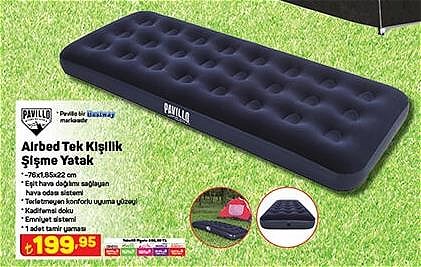 Pavillo Airbed Tek Kişilik Şişme Yatak image