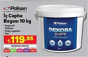 Polisan İç Cephe Boyası 10 kg image