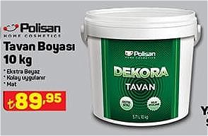 Polisan Tavan Boyası 10 kg image