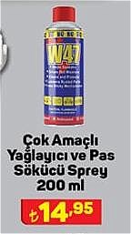 Çok Amaçlı Yağlayıcı ve Pas Sökücü Sprey 200 ml image