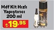 Mdf Kit Hızlı Yapıştırıcı 200 ml image